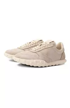 Кожаные кроссовки Moon Jil Sander