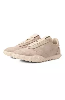 Кожаные кроссовки Moon Jil Sander