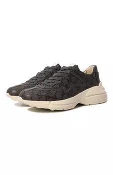Кожаные кроссовки Rhyton Gucci