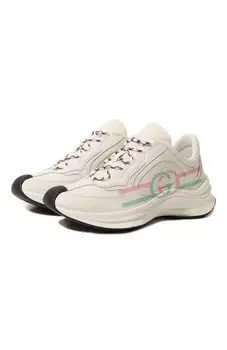 Кожаные кроссовки Run Gucci