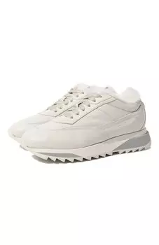 Кожаные кроссовки Santoni