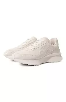 Кожаные кроссовки Sprinter Runner Alexander McQueen