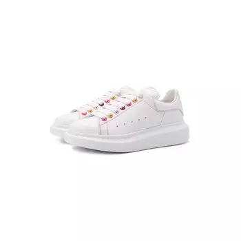 Кожаные кеды Oversized Alexander McQueen