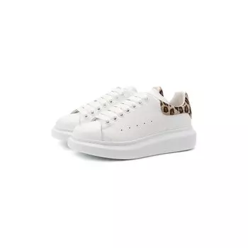 Кожаные кеды XL Sole Alexander McQueen
