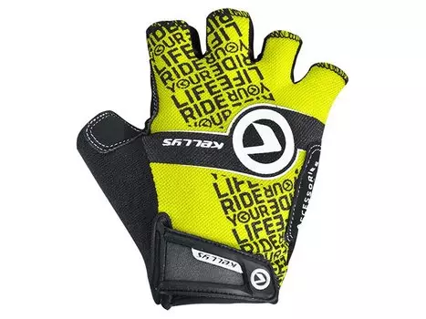 Велоперчатки KELLYS COMFORT, lime, Gloves COMFORT NEW lime L (Размер: М)