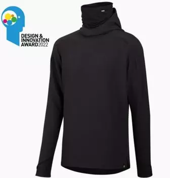 Велотолстовка IXS Carve Digger hooded Black, 2024, 473-510-2470-003-L (Размер: M)
