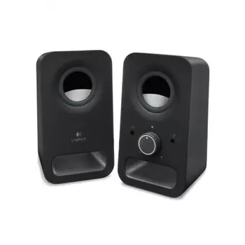 Колонки Logitech Z150 2.0 черный 3Вт