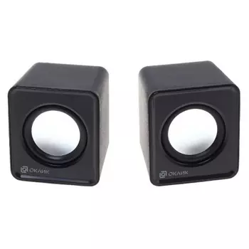 Колонки Oklick OK-331 2.0 черный 6Вт