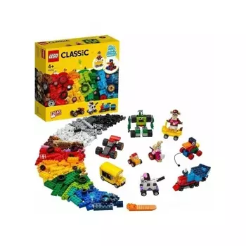 Конструктор Lego Classic Кубики и колеса (11014)