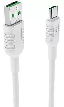 Кабель USB-Type-C, 2.1A, 1.2м, белый Borofone BX33 Billow (133778)