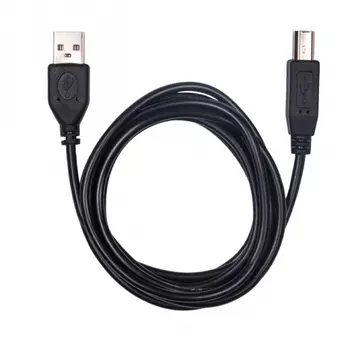 Кабель USB 2.0 AM-USB2.0(Bm), Ritmix, 1.8m, черный (RCC-060)