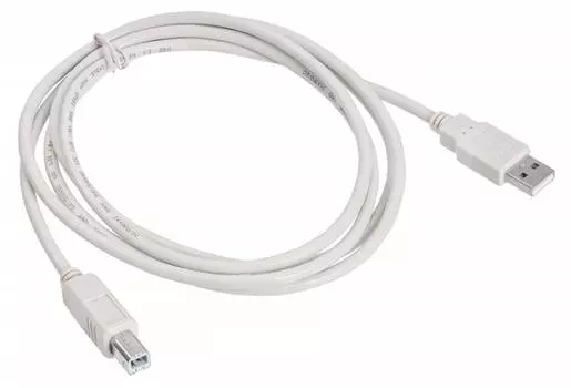 Кабель USB(Am)-USB(Bm), 1.8 м, серый, Buro USB2.0-AM/BM (817258)