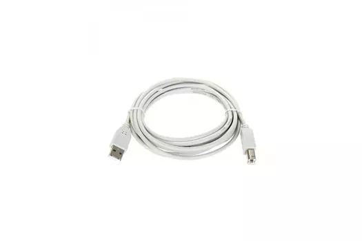 Кабель USB(Am)-USB(Bm), 3 м, белый, Telecom (TC6900-3.0M)