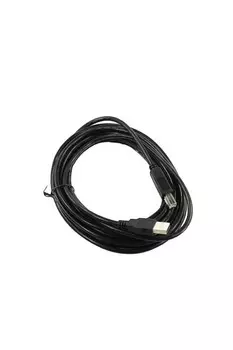 Кабель USB 2.0(Am)-USB 2.0(Bm), 5 м, черный, Exployd Easy (EX-K-1480)