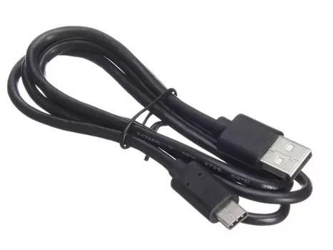 Кабель USB-USB Type-C, 1м, черный Netko (NUSB-USB2.0-A-TypeC-B-1m)