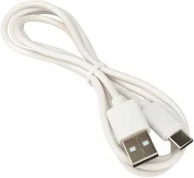 Кабель USB 2.0(Am)-USB Type-C(m), 1 м, белый, Гарнизон GCC-USB2-AMCM-1M-W (GCC-USB2-AMCM-1M-W)