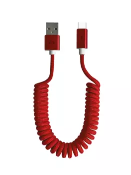 Кабель USB 2.0(Am)-USB Type-C(m), 2A, 1.5м, красный Exployd (EX-K-805)