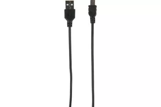Кабель USB 2.0(Am)-Mini USB 2.0(Bm) 1 м, черный Red Line (4650100275608)