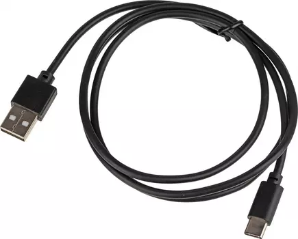 Кабель USB Type-C-USB, 2.4A, 1 м, черный Behpex (6921491105002)