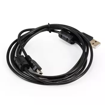Кабель USB 2.0(Am)-Mini USB 2.0(Bm), ферритовый фильтр, 1.8 м, черный, Exegate EX-CCP-USB2-AM5P-1.8 (EX294758RUS)