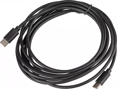 Кабель USB Type-C-USB Type-C, 3A, 3 м, черный Behpex (1491160)