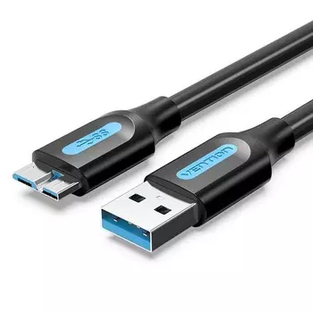 Кабель USB-Micro USB, 1 м, черный Vention COPBF (COPBF)