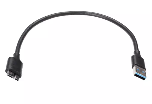 Кабель USB-Micro USB, 30 см, черный, Telecom TUS712-0.3M (TUS712-0.3M)