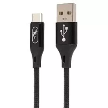 Кабель USB Type-C-USB, 2.4A, 1м, черный SKYDOLPHIN S55T (206500)