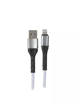 Кабель USB-Lightning 8-pin, 3А, 1 м, белый, Red Line (УТ000034241)
