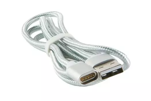 Кабель USB 2.0(Am)-Micro USB 2.0(Bm)+USB 2.0 Type-C(m)+Lightning 8-pin(m), 1м, серебристый Red Line