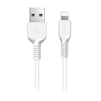 Кабель USB -Lightning Starlight Glare, HOCO, 3m, белый (X20)