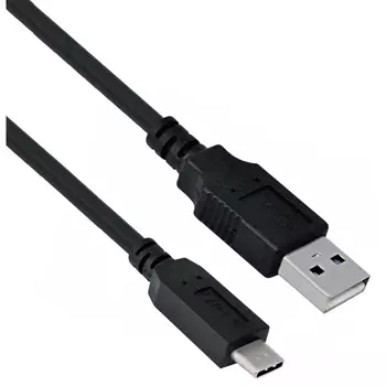 Кабель USB-Type-C, 50см, черный Exegate EX-CC-USB2-AMCM-0.5 (EX272345RUS)