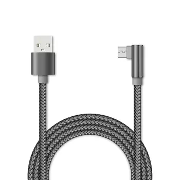 Кабель USB-microUSB 2.0, Jet.A, 1m, серый, QC3.0, 2A (JA-DC25 1m Grey)