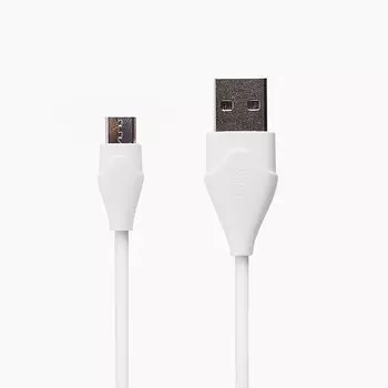 Кабель USB-microUSB , Celebrat, CB-10M, 1м, белый (106469)