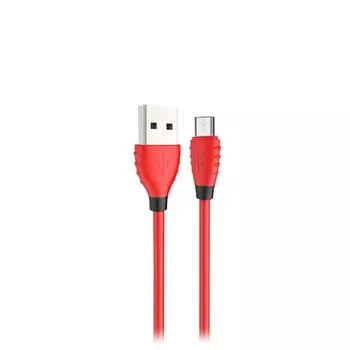 Кабель USB-microUSB , HOCO, 1.2m, красный (X27 Excellent)