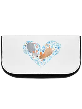Косметичка Mr & Mrs Panda Muse Herz ohne Spruch, белый