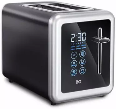 Тостер BQ T4002 Стальной-Черный