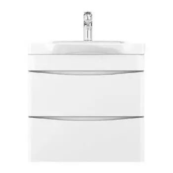 Тумба Am.Pm Like 65см подвесная (с раковиной) белый M80-FHX0652-WC0652
