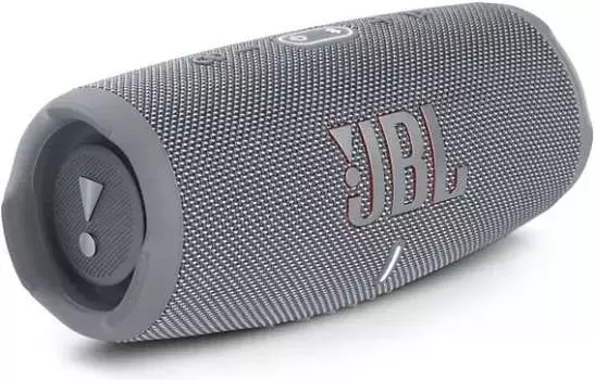 Портативная акустика JBL Charge 5, 40 Вт, серая