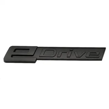3D ABS eDrive логотип автомобиля задний багажник крыло эмблема значок наклейка авто Стайлинг для e Drive 225 i4 i3 i8 X1 X5 530e i01 i12 i15 eDrive -Silver