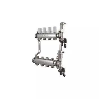 Коллекторная группа Valtec 1" - 4вых. евроконус 3/4" VTc.594.ЕMNX.0604