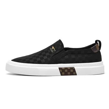 Холщовые кеды мужские низкие Septwolves, цвет Grey White (Standard Shoe Size)