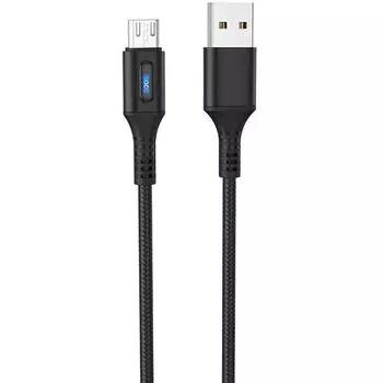 Кабель USB-Micro USB, 1.2м, черный Hoco Admirable U79 (24274)