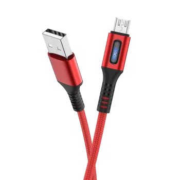 Кабель USB-Micro USB, 1.2м, красный Hoco Admirable U79 (24281)