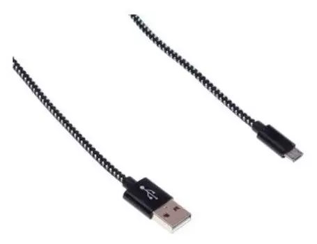 Кабель USB-Micro USB, 1 м, черный, Buro (BHP RET MICUSB-BR)