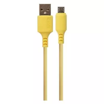 Кабель USB 2.0(Am)-Micro USB 2.0(Bm), 1A 1 м, желтый Red Line ( УТ000033117)