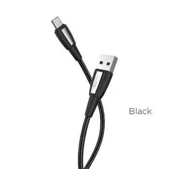 Кабель USB-Micro USB, 1м, черный Hoco Titan X39 (11304)