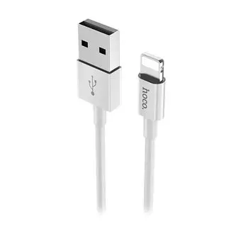 Кабель USB-Micro USB, 2.1A, 1м, белый HOCO Skilled X23 (X23)