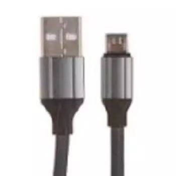 Кабель USB 2.0(Am)-Micro USB 2.0(Bm), 2.4A Quick Charge, 2м, серый LDNIO LS442 (LD_B4488)