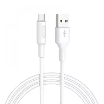 Кабель USB-Micro USB, 2A, 1м, белый HOCO Soarer X25 (X25 Soarer)